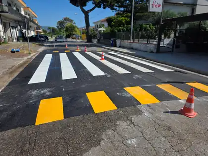 Attraversamenti pedonali rialzati — Capaccio Paestum (SA), fotografia 11 di 25