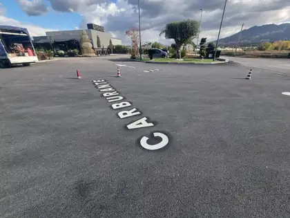 Segnaletica di un distributore di carburante — Casalnuovo di Napoli (NA), fotografia 21 di 24