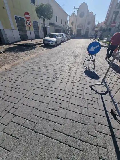 Asfalto stampato, primo intervento — Grazzanise (CE), fotografia 18 di 23