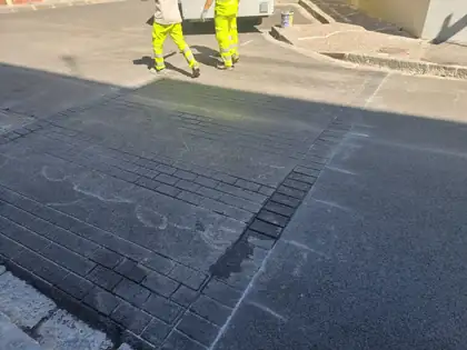 Asfalto stampato — Portici (NA), fotografia 1 di 24