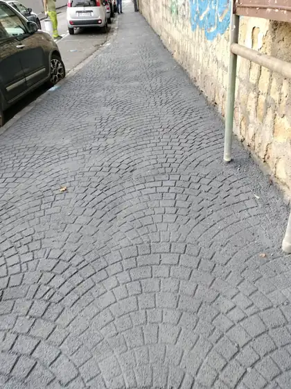 Asfalto stampato — Portici (NA), fotografia 16 di 24
