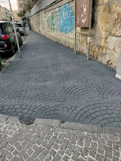 Asfalto stampato — Portici (NA), fotografia 17 di 24