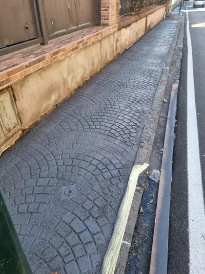 Asfalto stampato — Portici (NA), fotografia 18 di 24