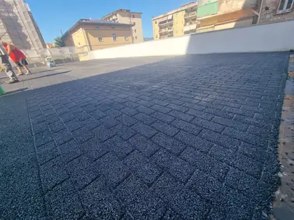 Asfalto stampato — Roccadaspide (SA), fotografia 6 di 12