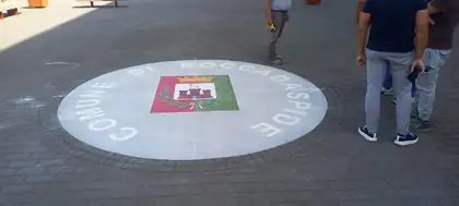 Asfalto stampato — Roccadaspide (SA), fotografia 8 di 12