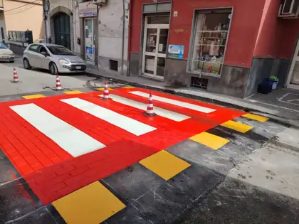 Attraversamenti pedonali rialzati — San Giuseppe Vesuviano (NA), fotografia 8 di 13