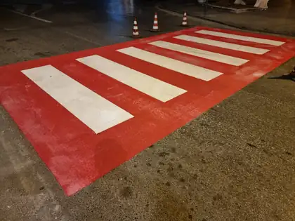 Segnaletica in colato plastico a freddo — Santa Maria la Carità (NA), fotografia 3 di 14