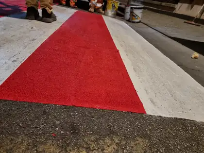 Segnaletica in colato plastico a freddo — Santa Maria la Carità (NA), fotografia 6 di 14