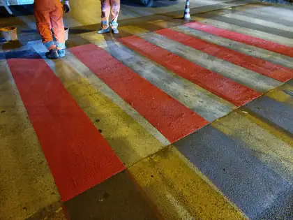 Segnaletica in colato plastico a freddo — Santa Maria la Carità (NA), fotografia 10 di 14