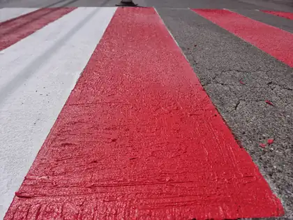 Segnaletica in colato plastico a freddo — Somma Vesuviana (NA), fotografia 3 di 11
