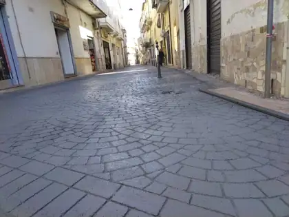 Asfalto stampato — Vitulazio (CE), fotografia 13 di 25
